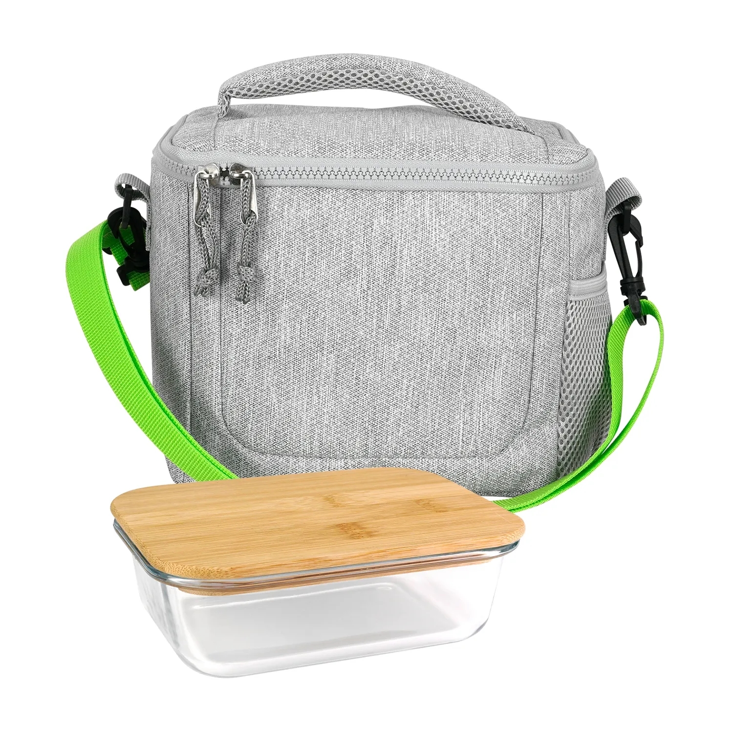 Adventure Cooler Bamboo Lunch Set 13