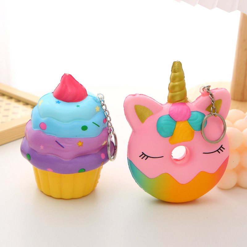 2 in 1 Ice Cream Keychain and Stress Reliever 7