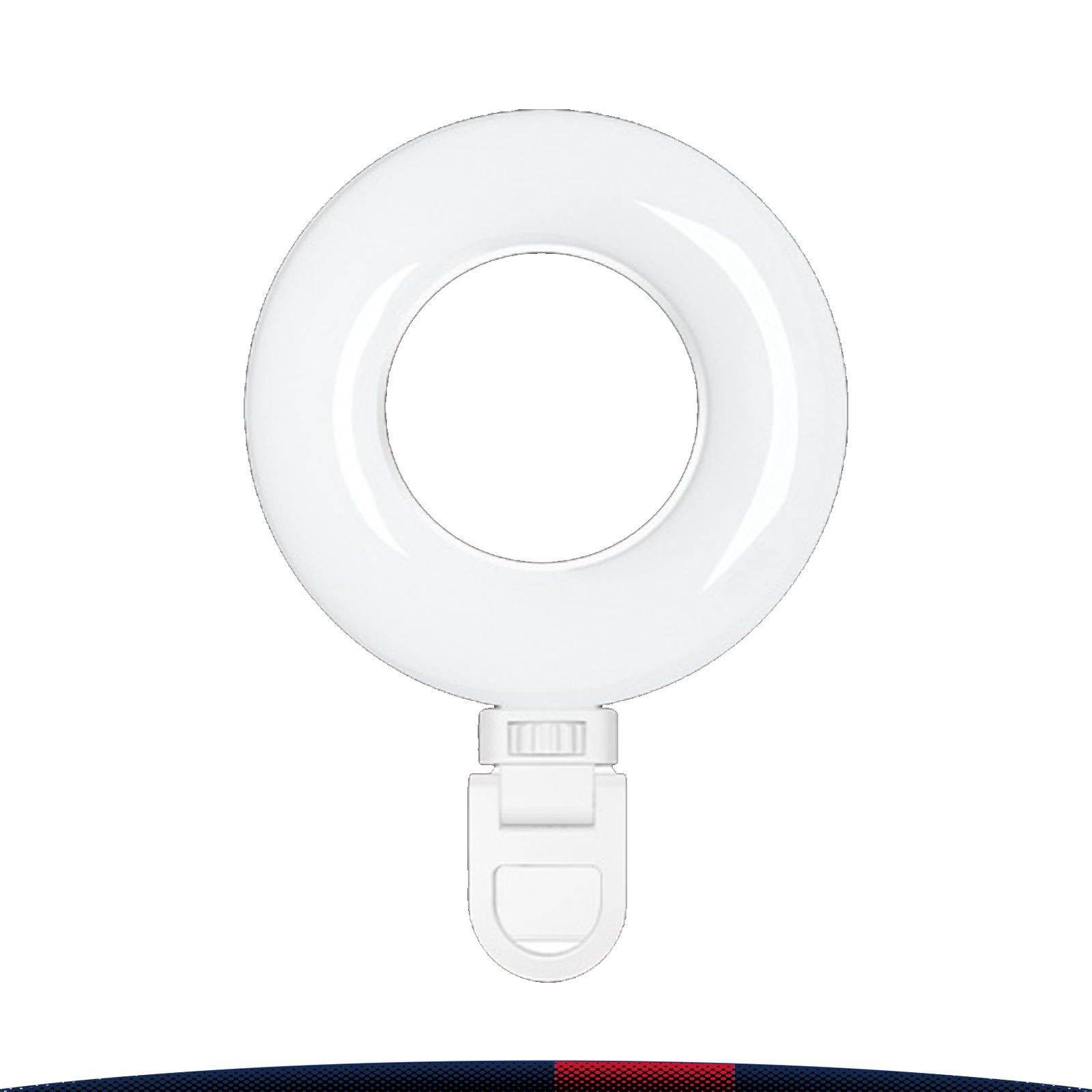 Glimora Clip-On Rechargeable LED Selfie Ring Light 6