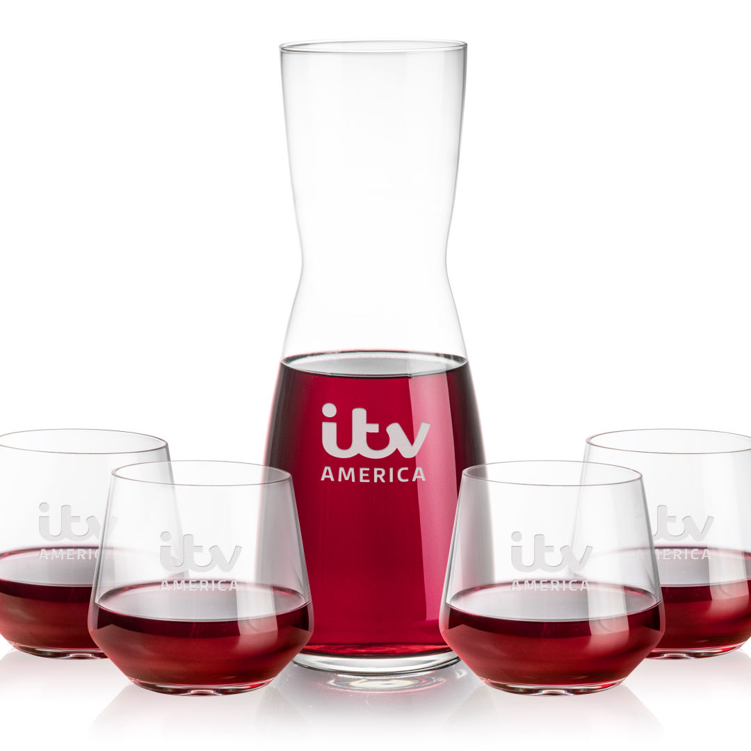 Mason Carafe & Sturgis Stemless Wine Set