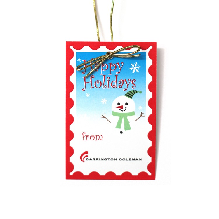 Full-Color Single-Sided Hang Tag 1