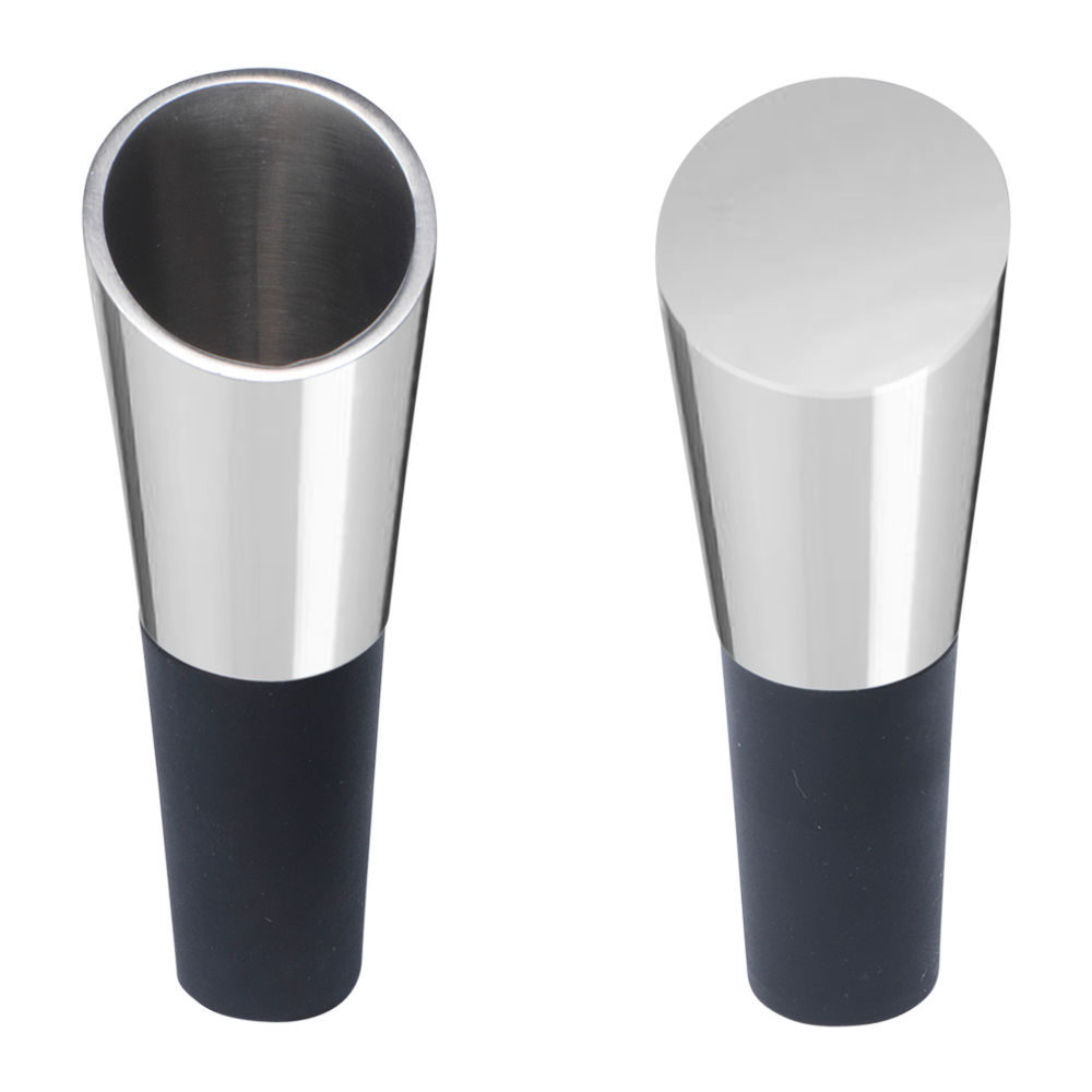 Stainless Steel Pourer Stopper Set 4