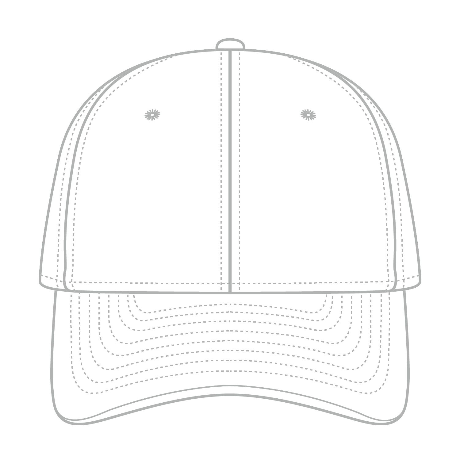 OTTO CAP® OTTO FLEX® Fitted 6 Panel Low Profile Baseball Cap 13