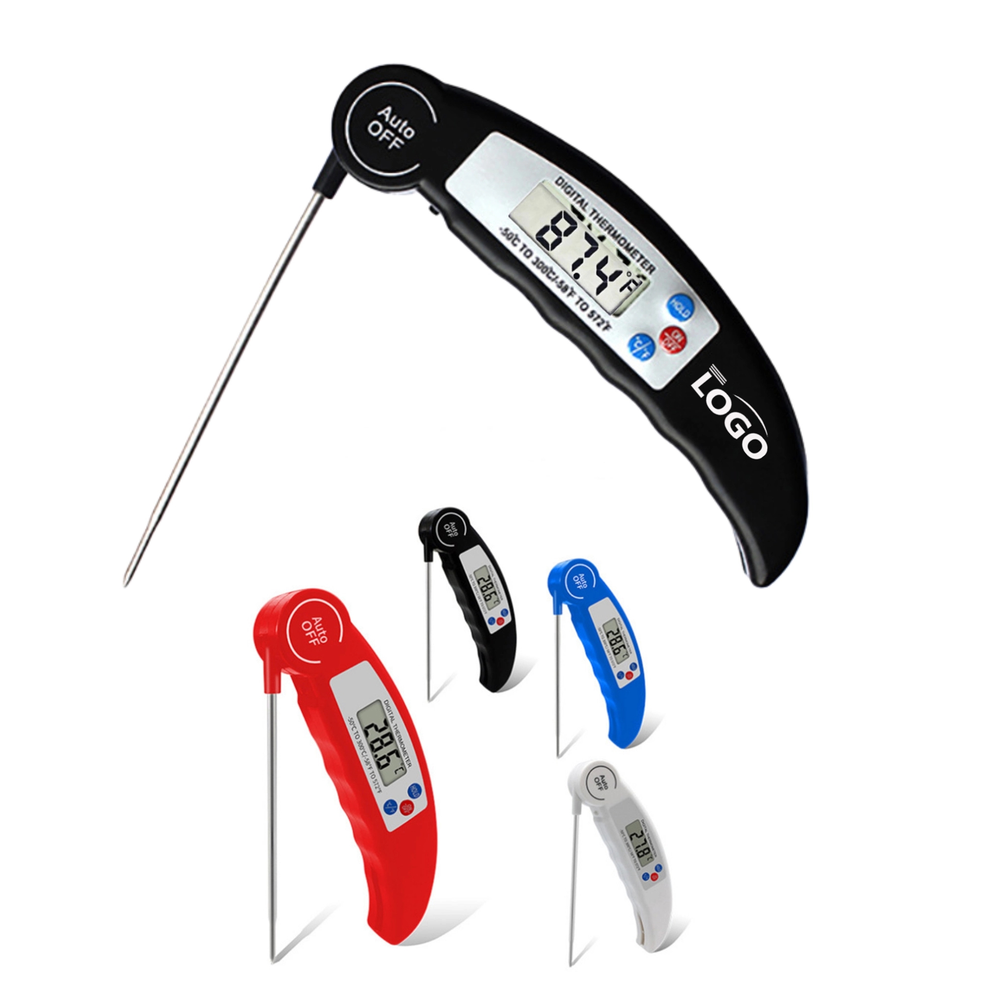 Instant Read Digital Thermometer for BBQ 4
