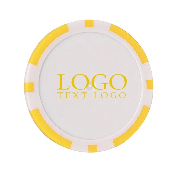 Plastics Poker Chips Ball Markers 4