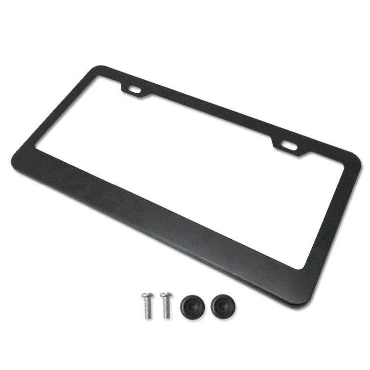 License Plate Frames Stainless Steel 3