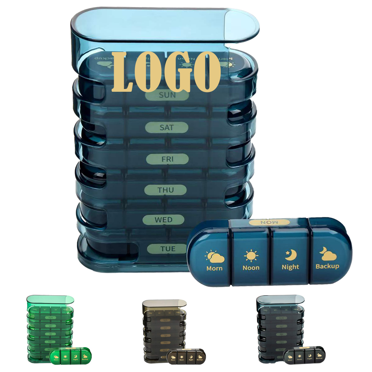 Weekly Pill Box Case 4