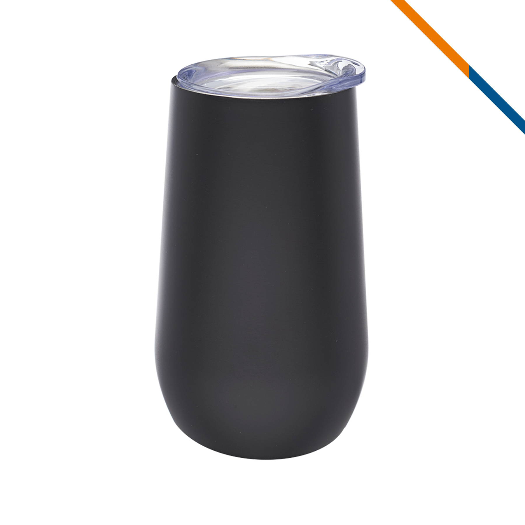 Onco Stainless Steel Stemless Wine Glasses-9 OZ 2