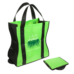 Wave Rider Non-Woven Folding Tote 8