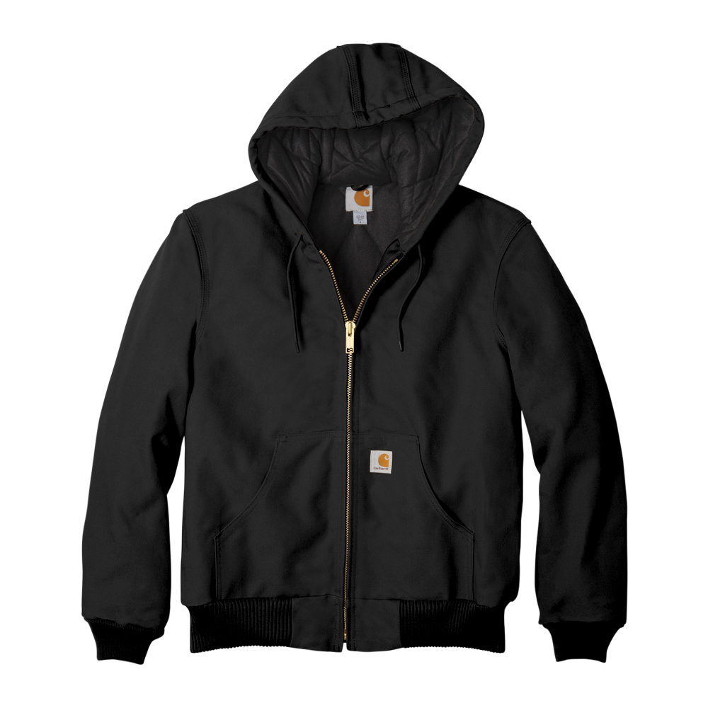 Carhartt(R) Quilted-Flannel-Lined Duck Active Jac 5