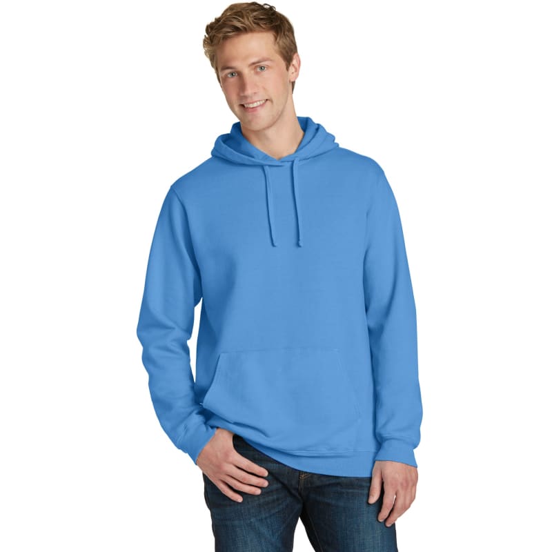 Port & Company Beach Wash Garment-Dyed Pullover Hooded Sweatshirt. 23