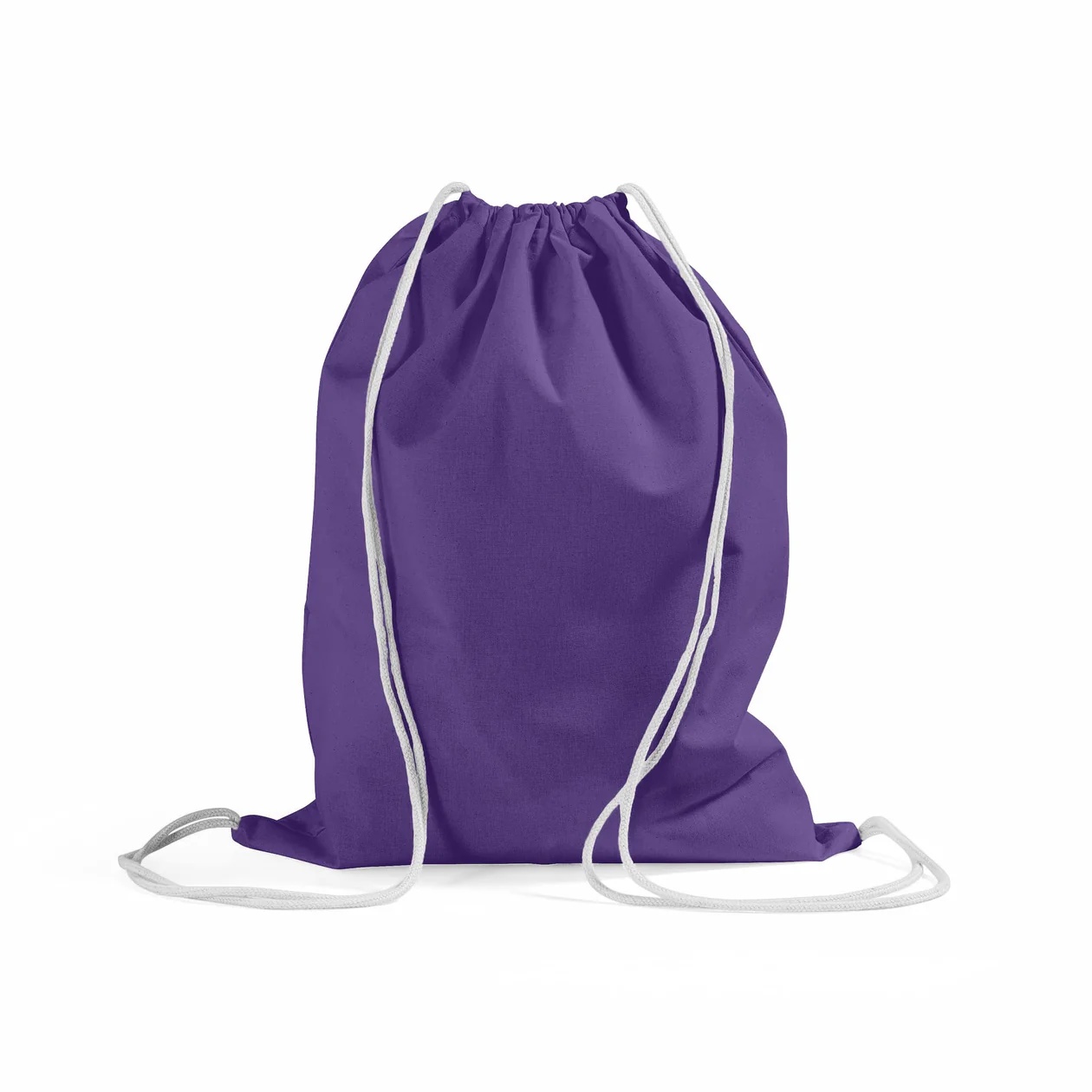 Colored Cotton Sports Pack, custom drawstring bag with logo imprint 33