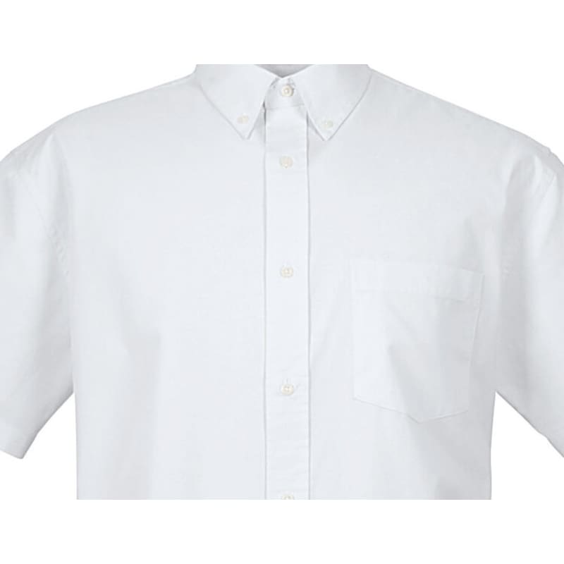 UltraClub Adult Short-Sleeve Whisper Twill 13