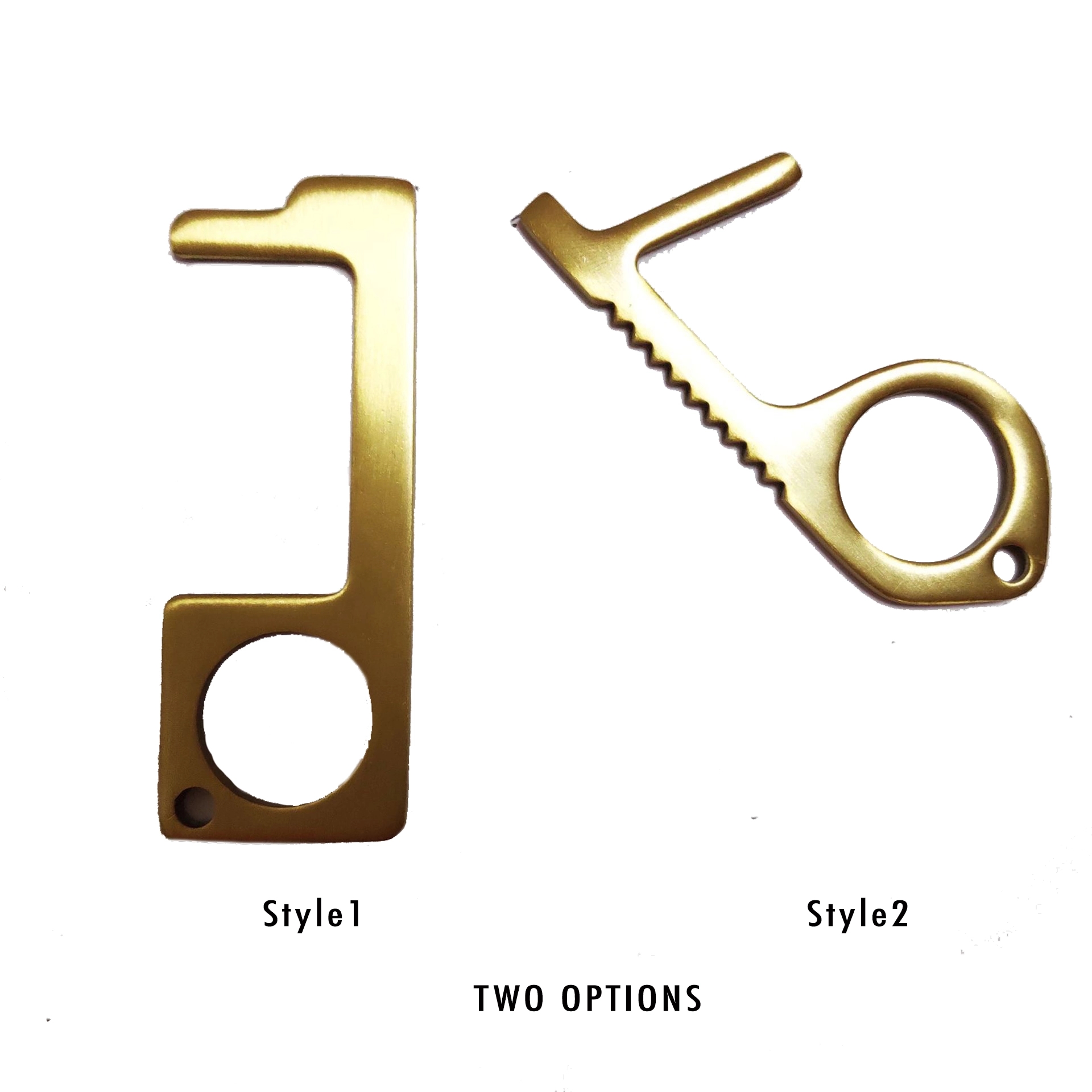 Safe Touch contactless Keychain Tool (Copper kills virus) 1