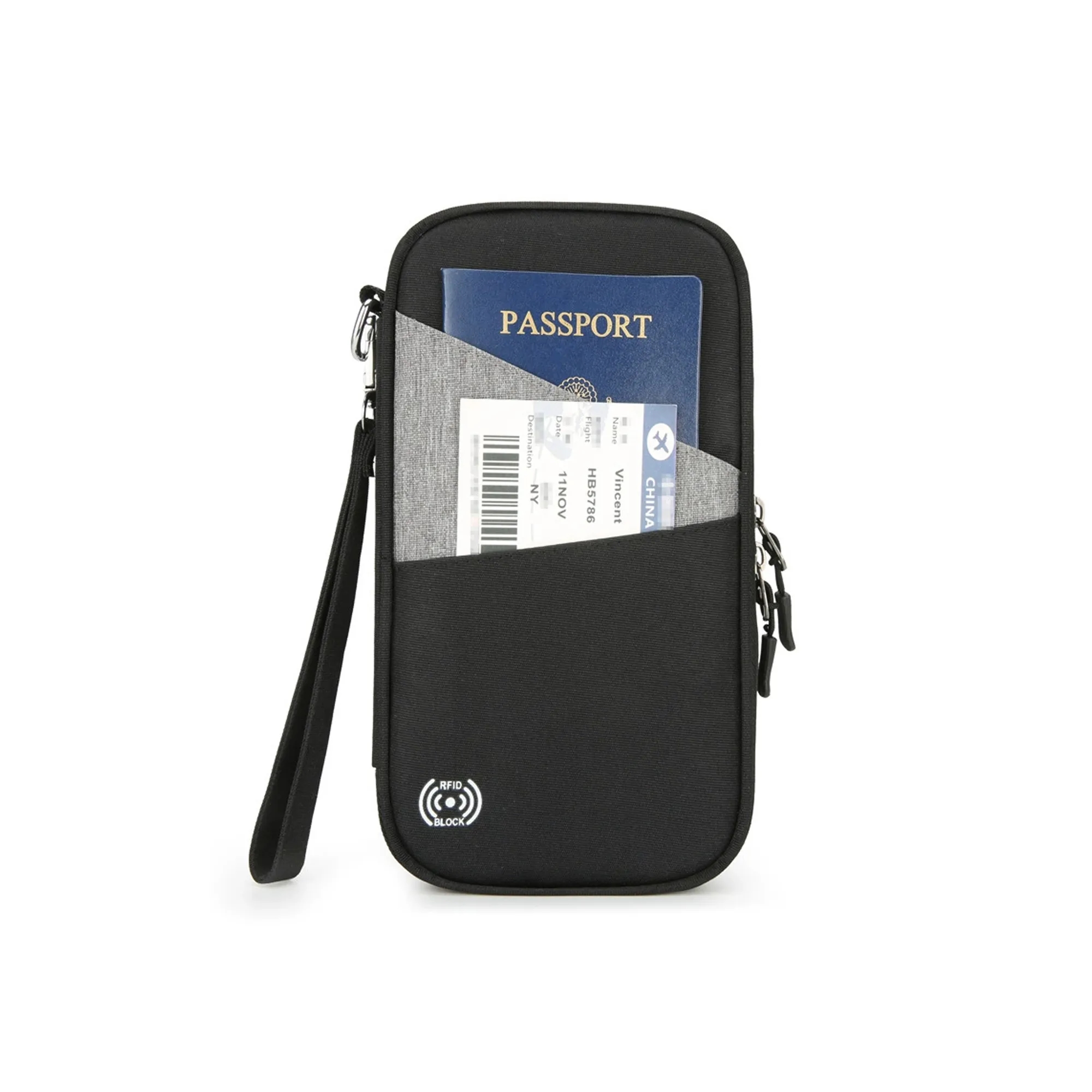 RFID Blocking Travel Passport Holder 8