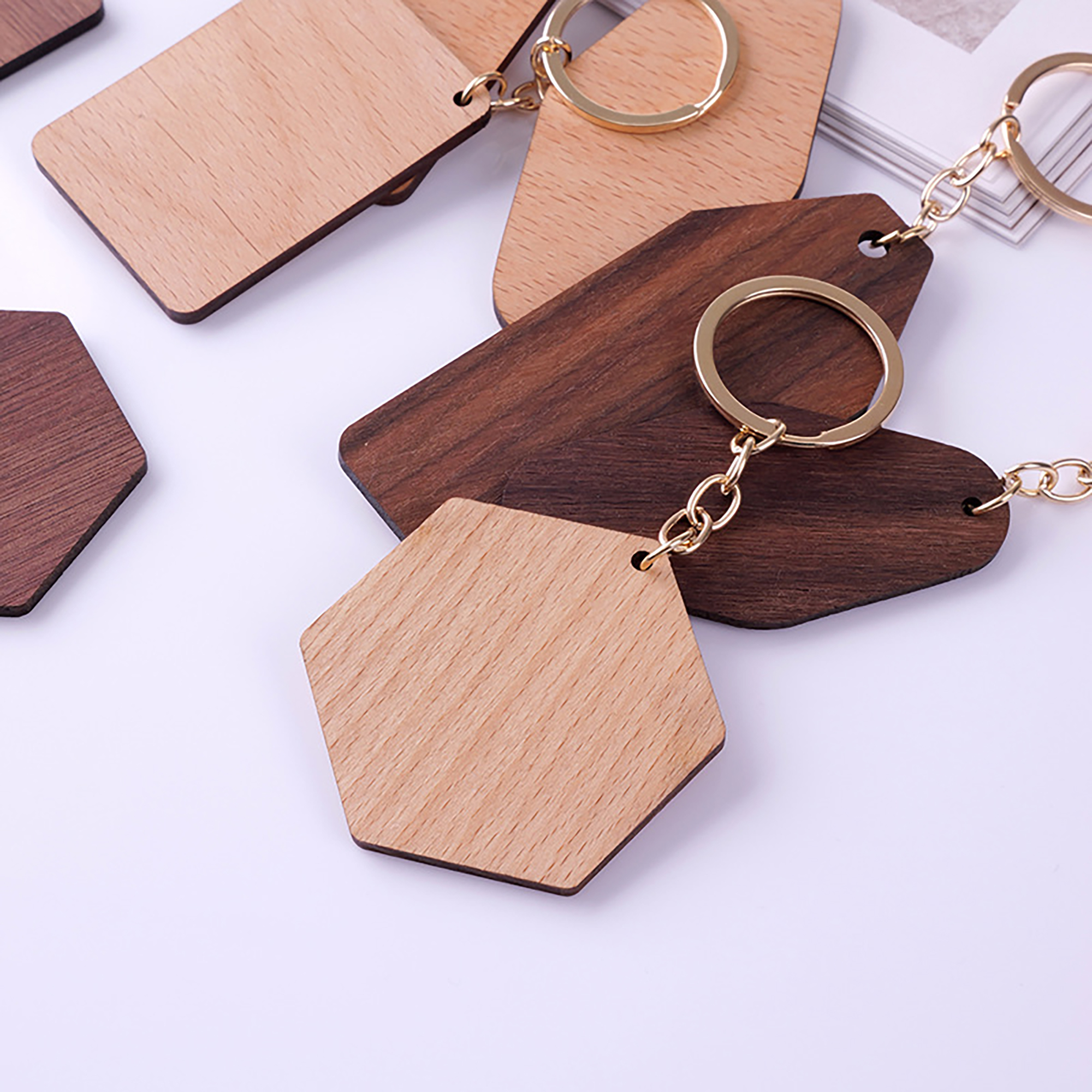 Wooden Key Tag 3