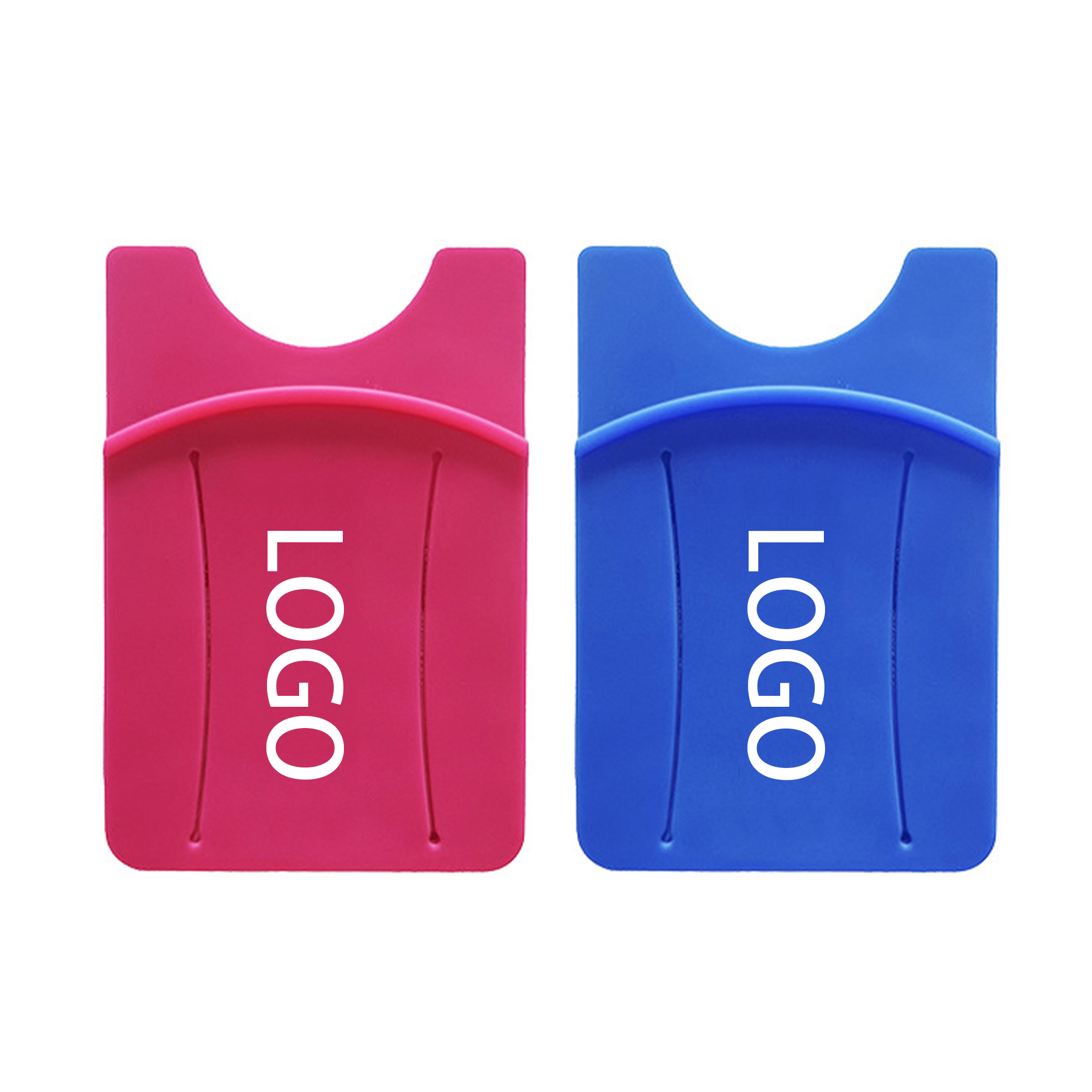 Silicone Cell Phone Wallet With Earphone Winder Storage 2