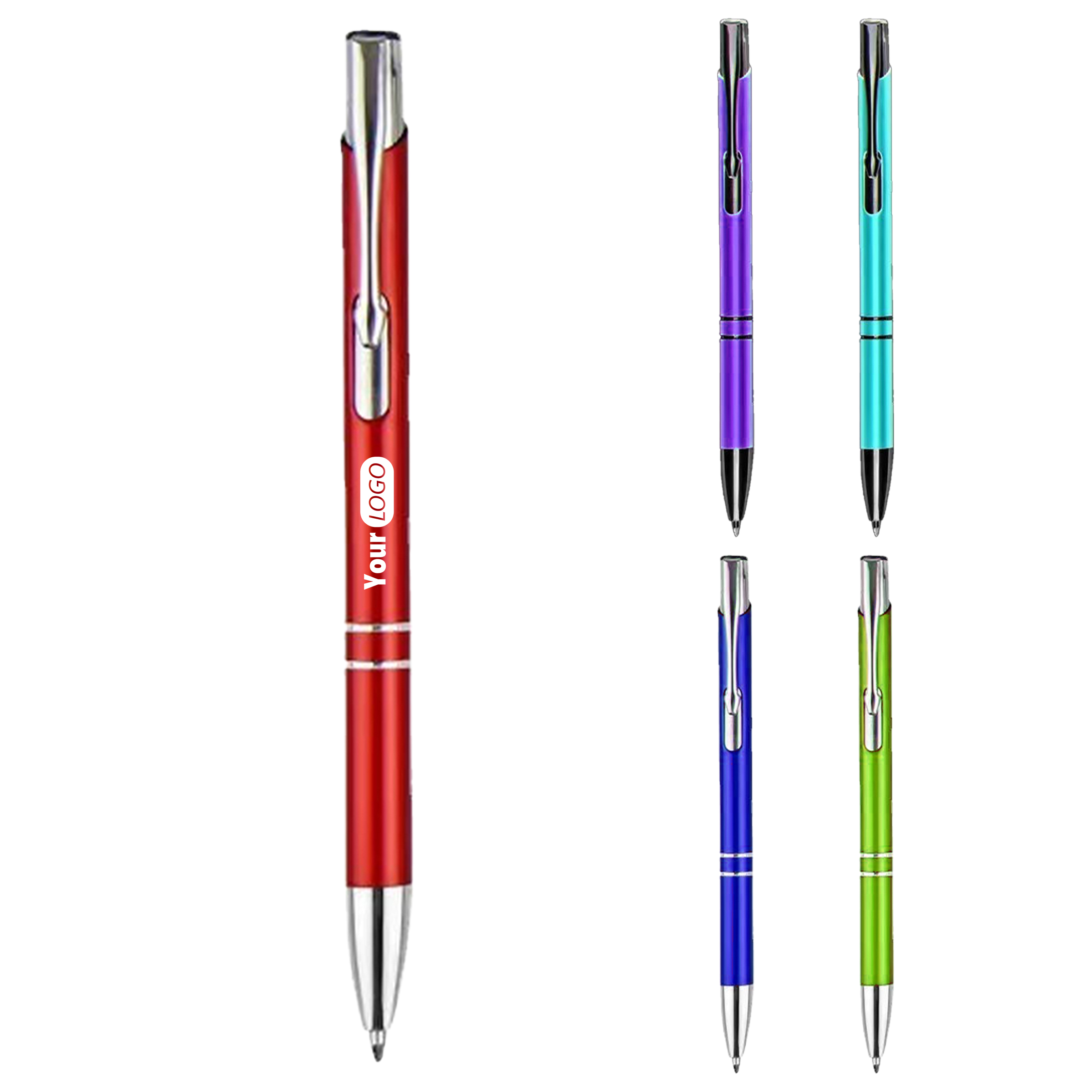 Steel Press The Slanted Advertising Ballpoint Pen 2