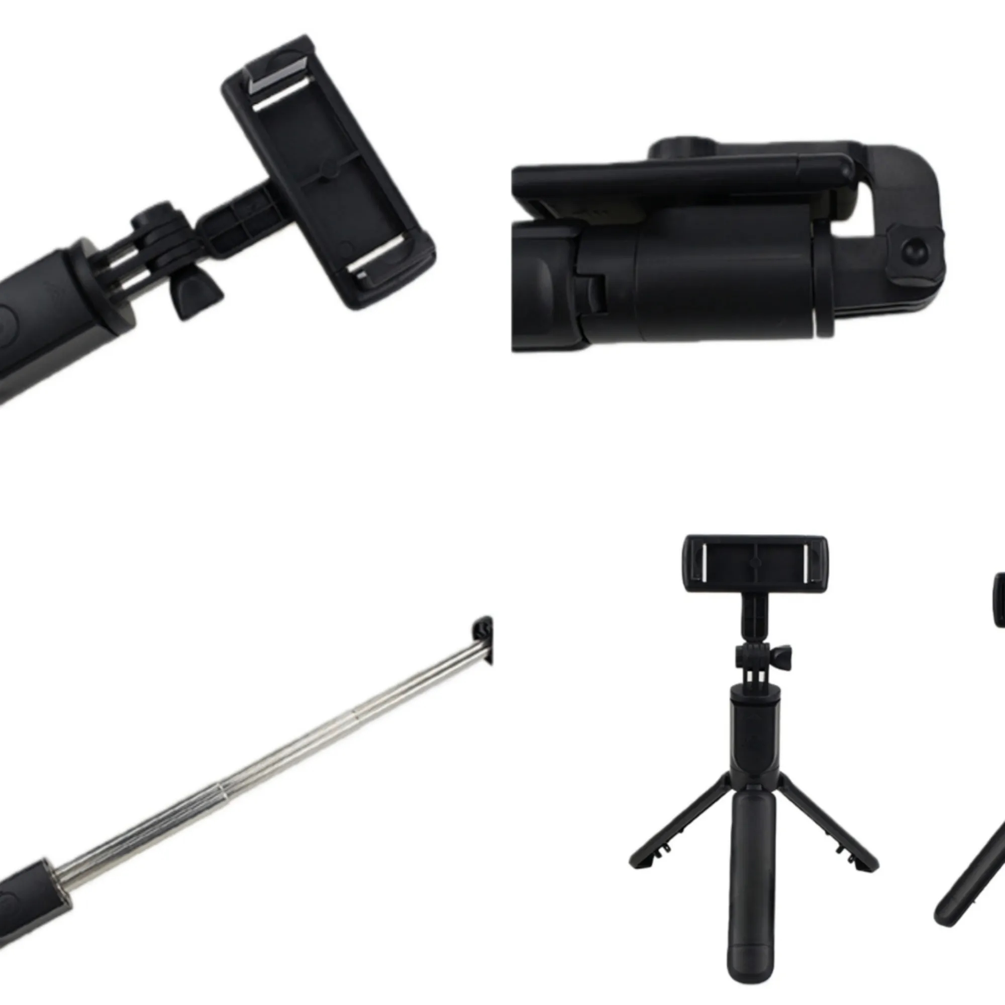 Collapsible Selfie Stick with Tripod Phone Holder 3