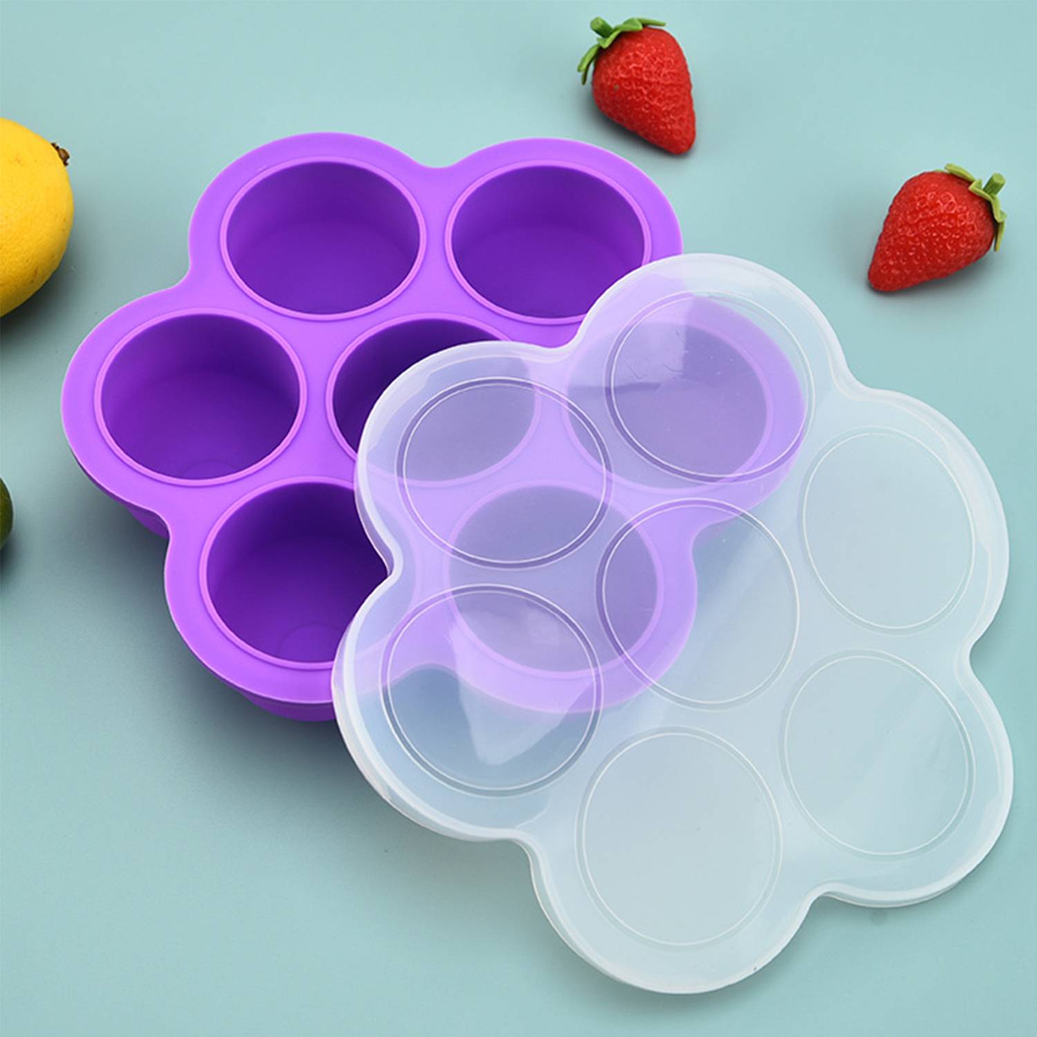 Silicone Ice Cube Tray 3