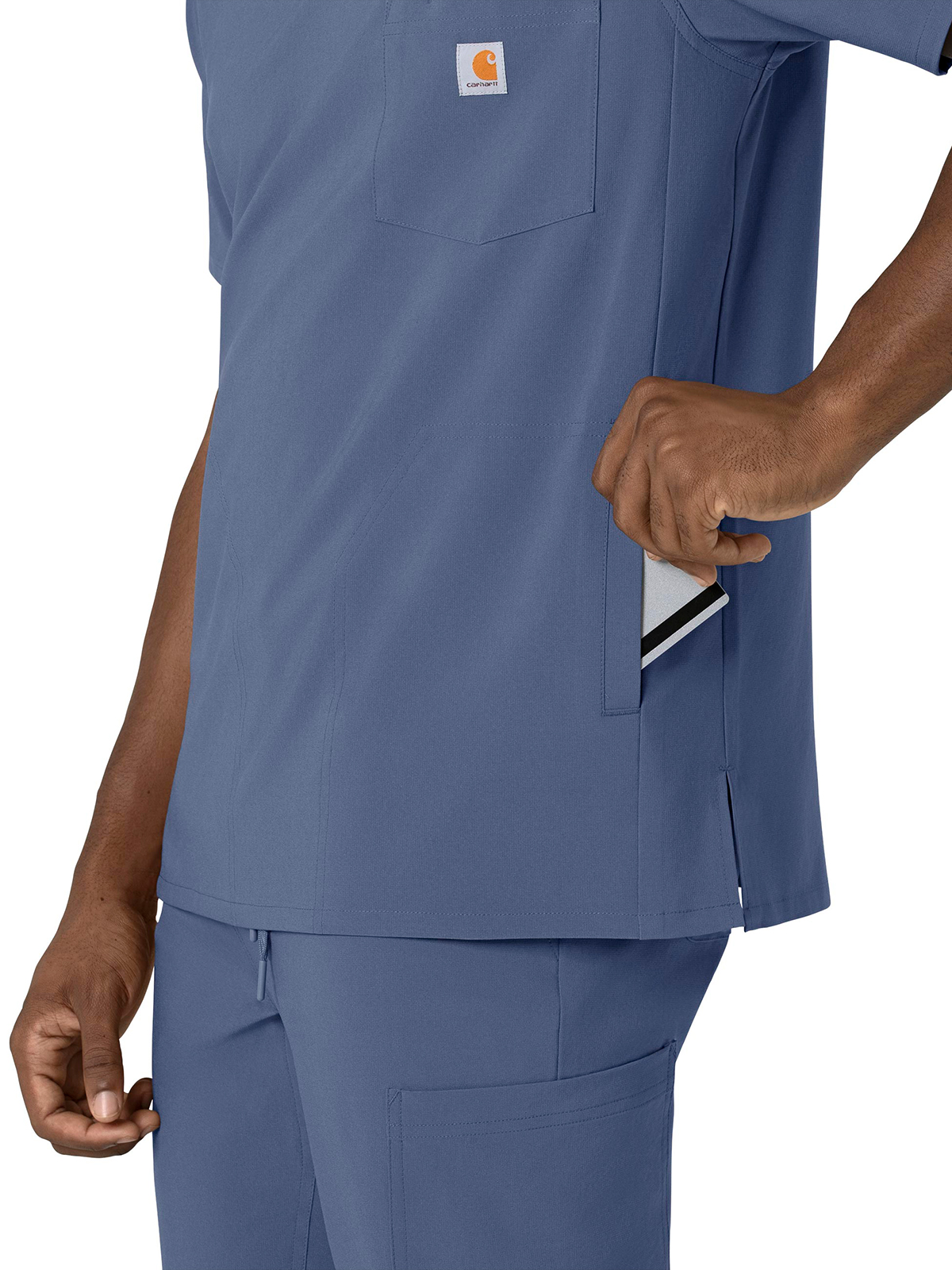 Carhartt Scrubs - Force Cross-Flex - Men's Three-Pocket V-Neck Top 17