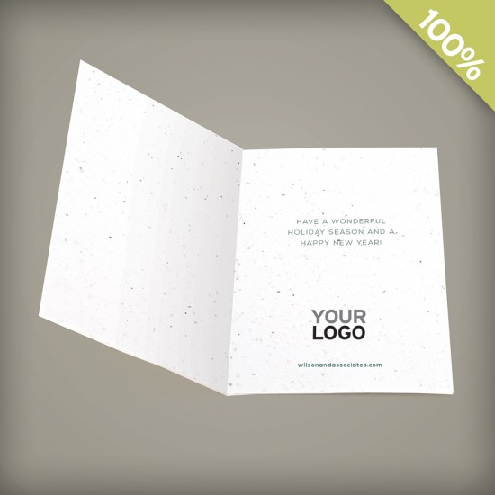 Winterberry Wreath Business Holiday Cards 1