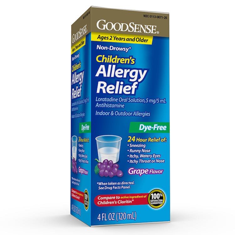 Children's Allergy Relief - 4 oz Grape 1