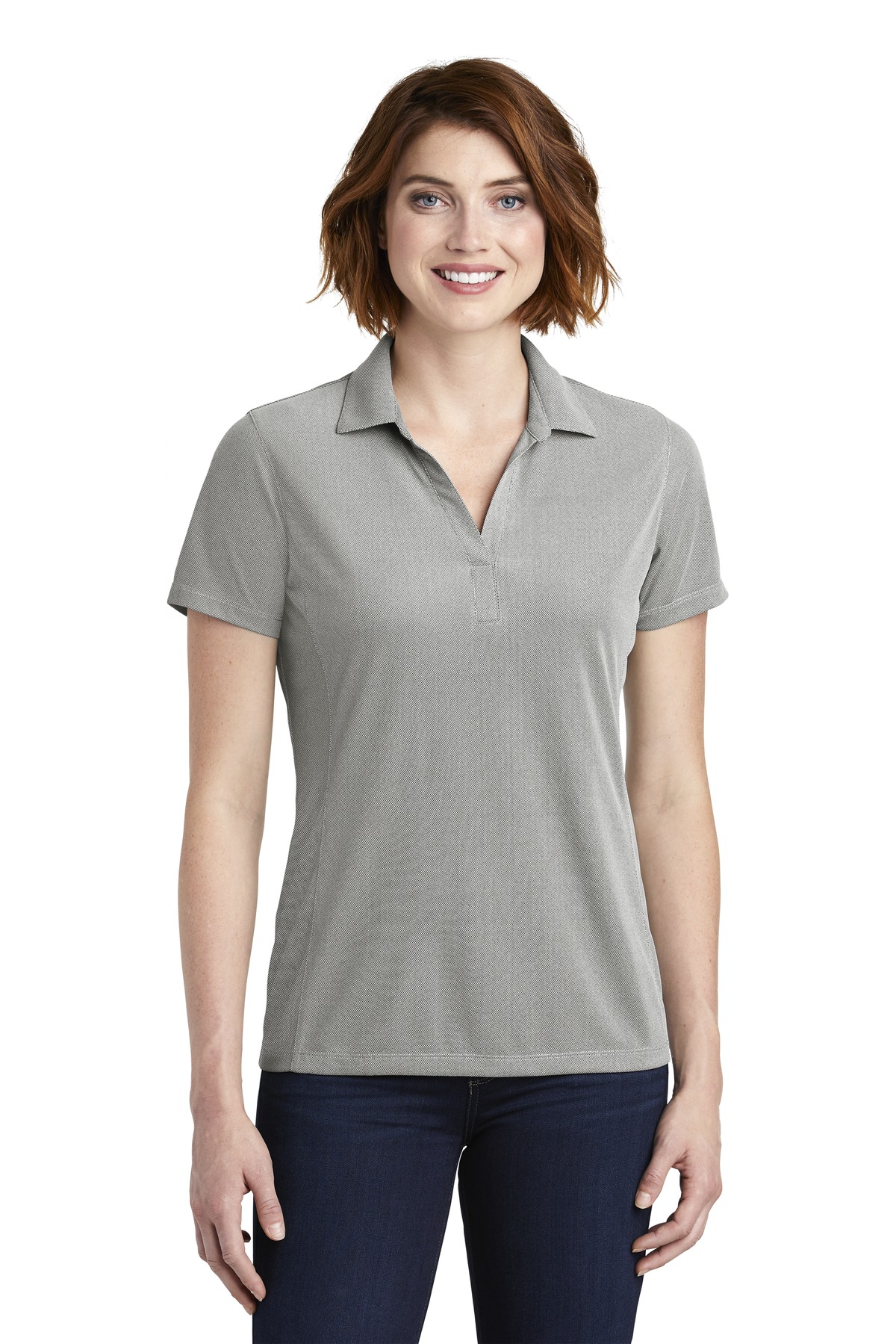 Women's Poly Oxford Pique Polo