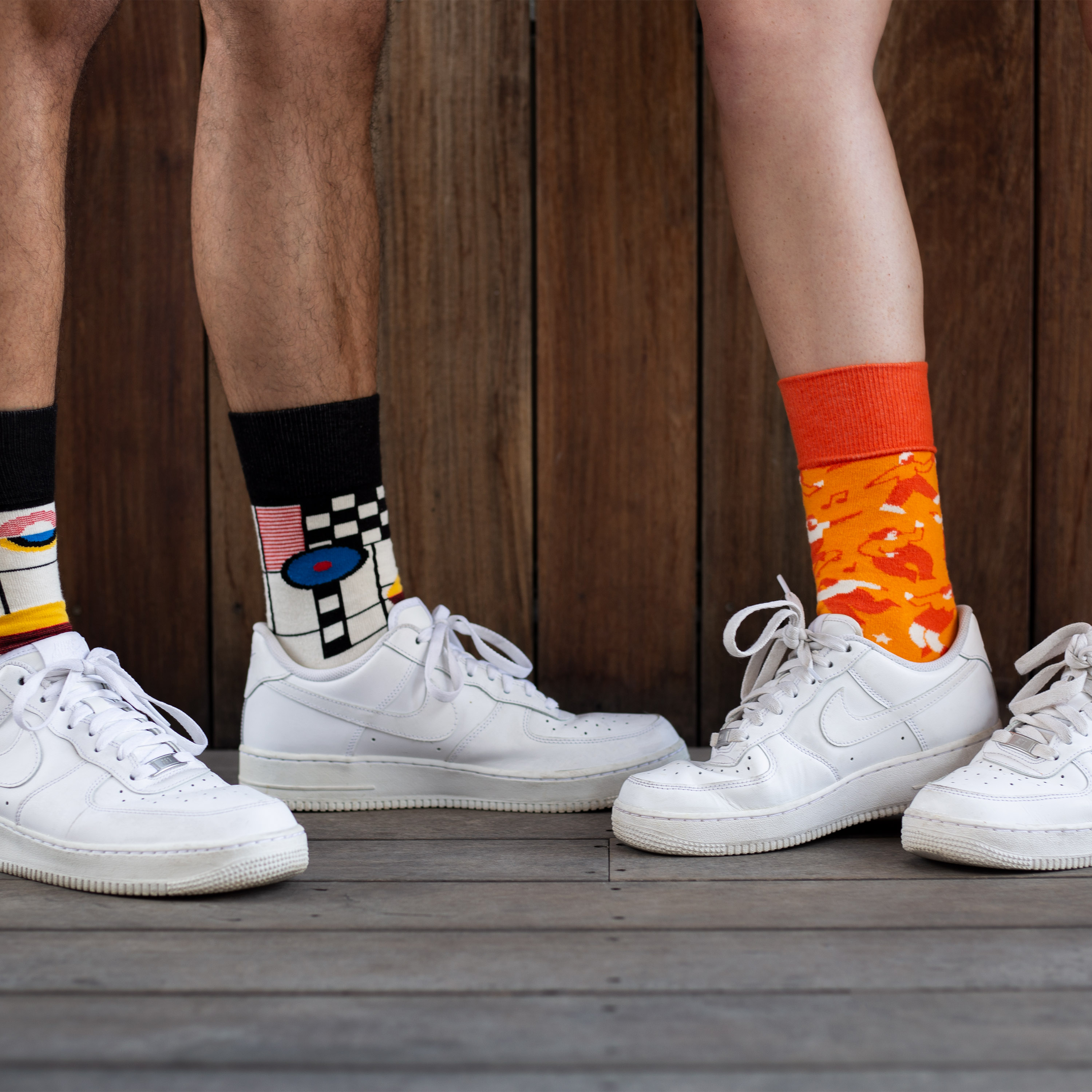 Patterned Tennis Socks - Ace Your Look on the Court - American Made 2