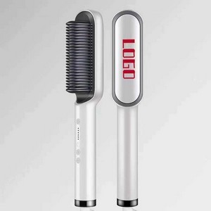 Straightening Comb Brush With Heating Function 5