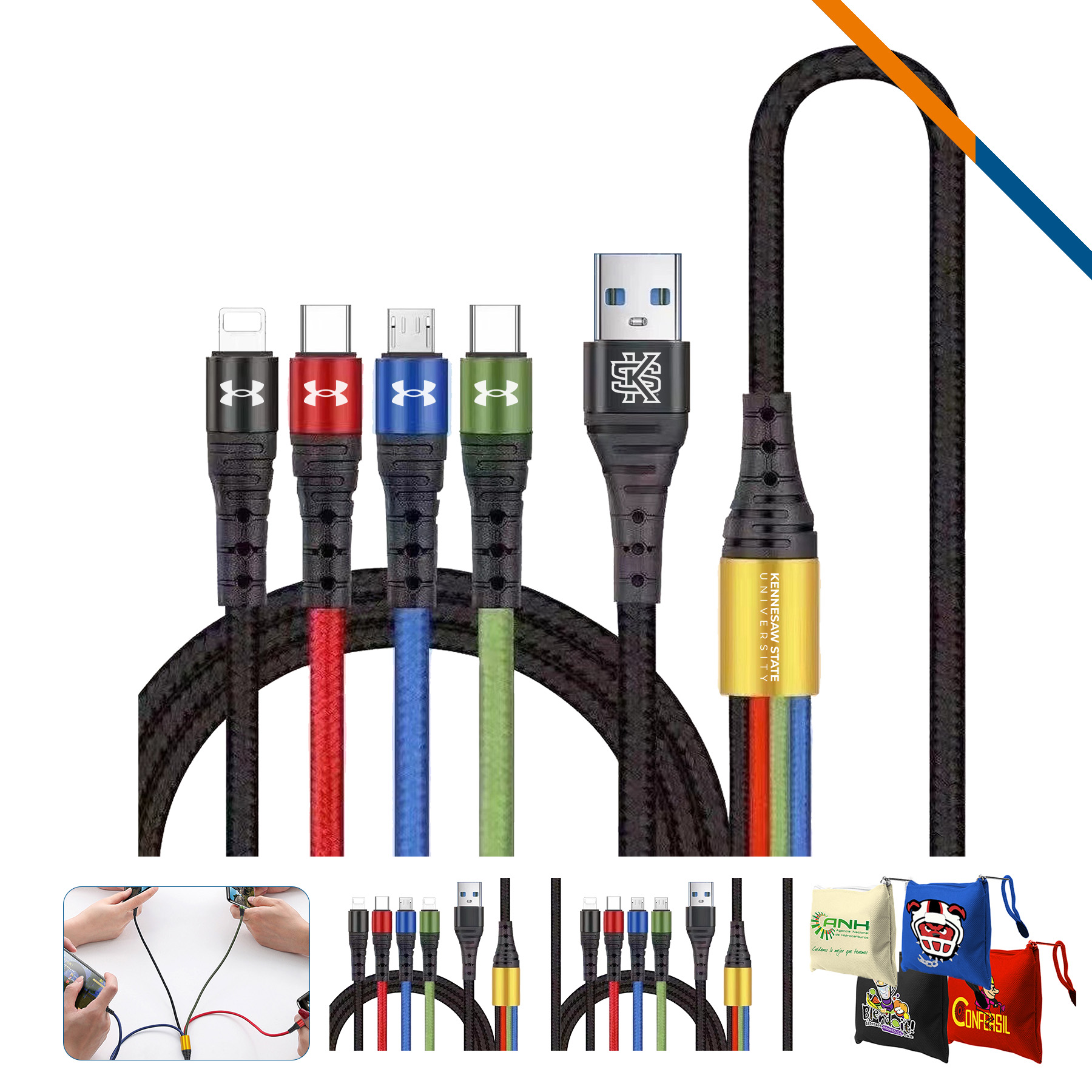 Kacto 4in1 Charging Cable 6