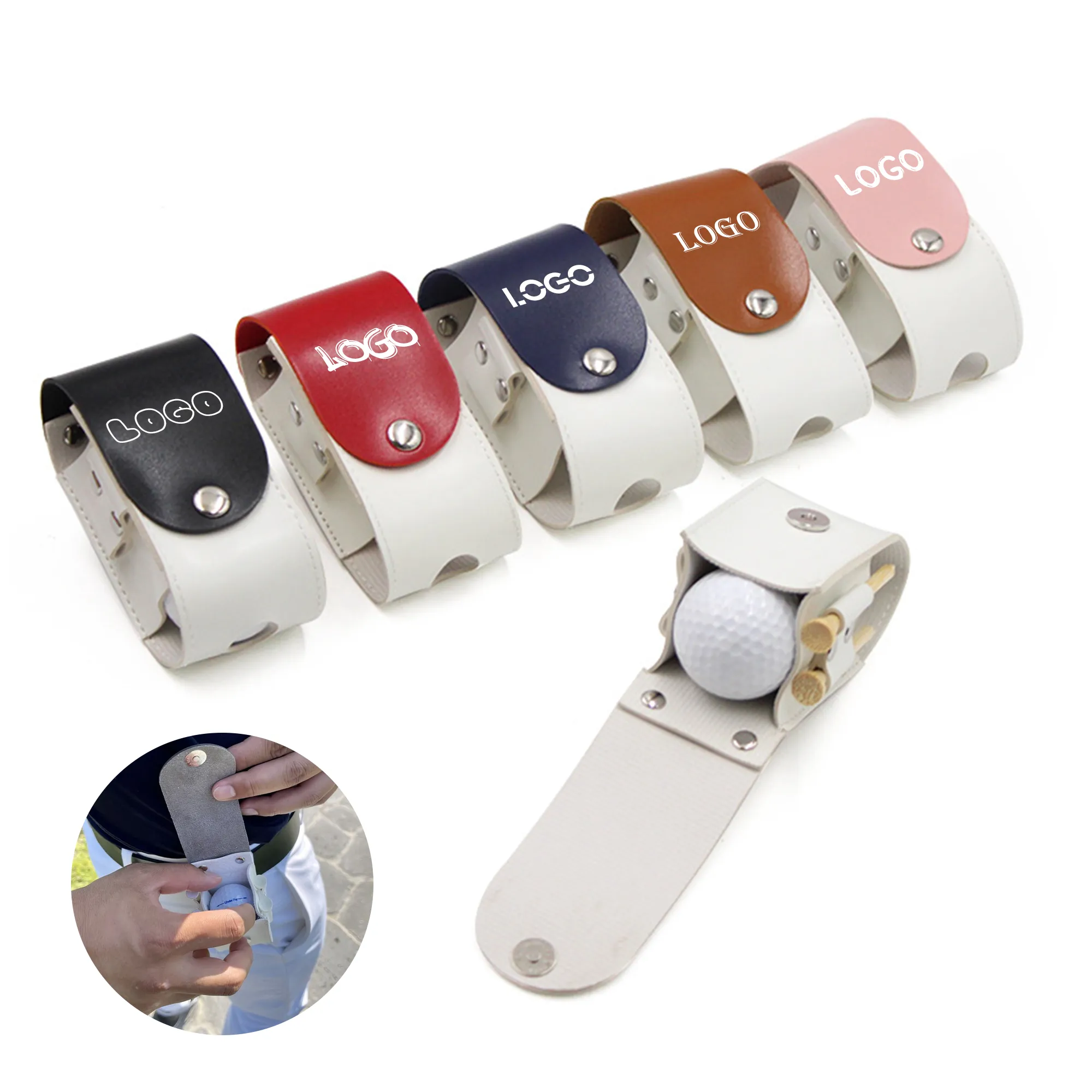 MOQ50 Golf Ball Pouch 1