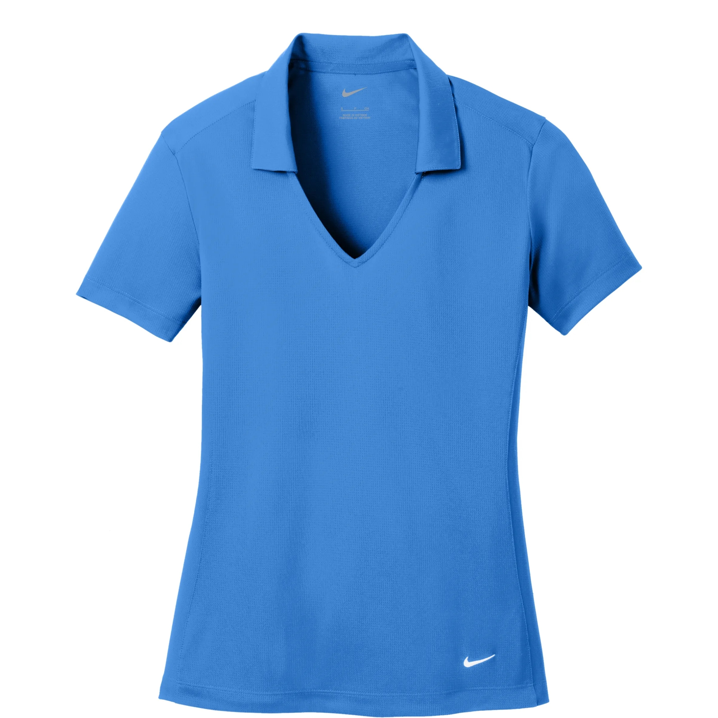 NIKE(R) LADIES DRI-FIT VERTICAL MESH POLO 23