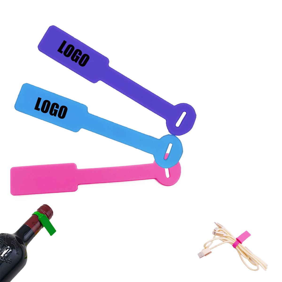 Reusable Silicone Cable Ties 2