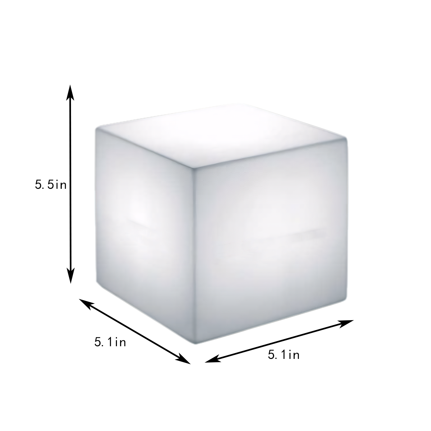 Rechargeable Acrylic LED Night Light for Bedroom Party 5