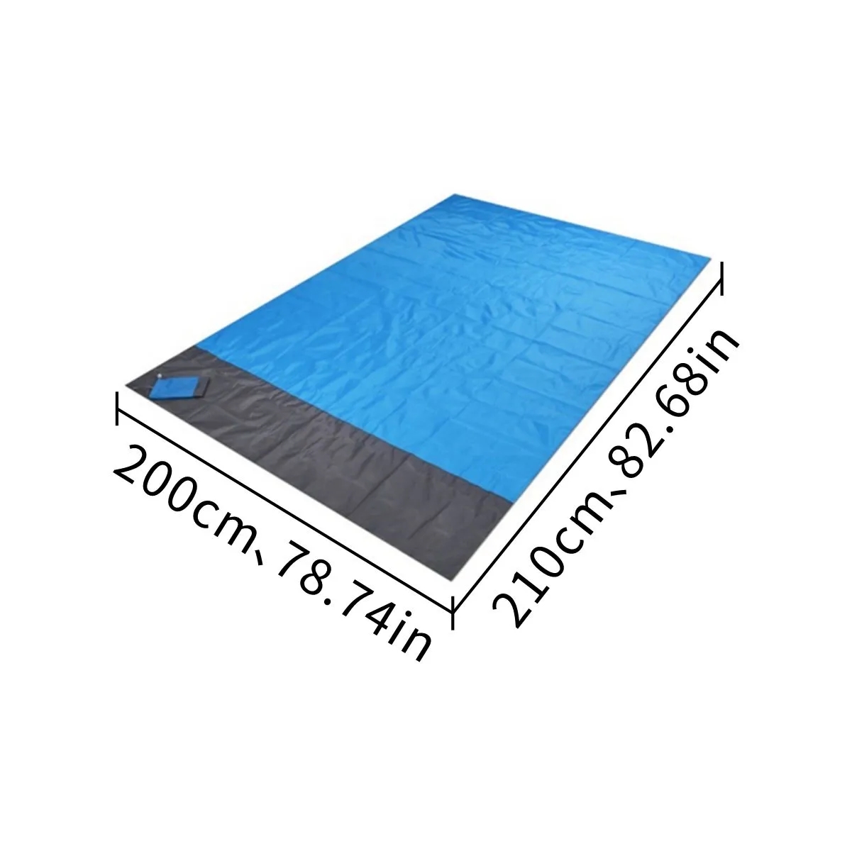 Waterproof Outdoor Picnic Blanket Camping Mat Stakes 5