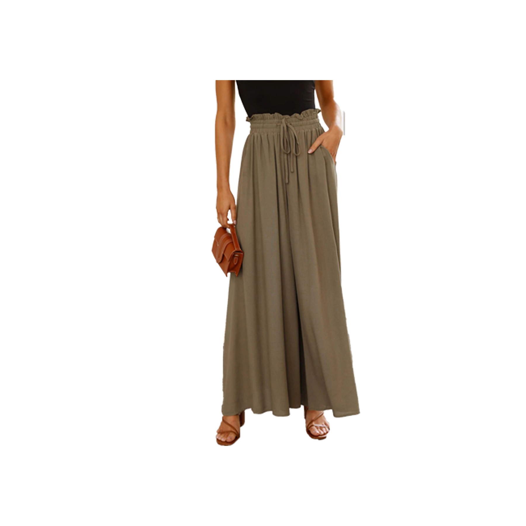 Smocked Coverup Pant 7