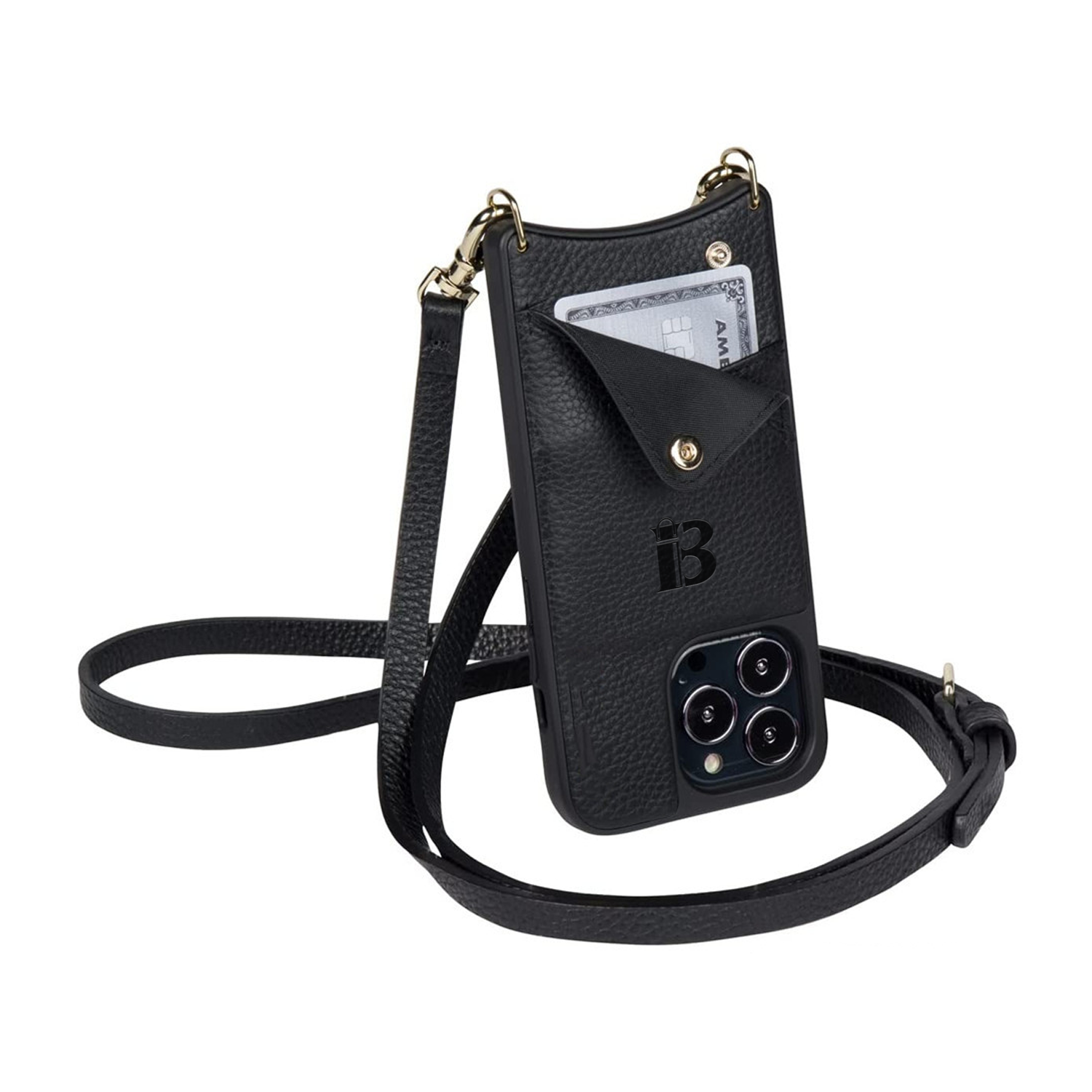 Genuine Leather Chain Phone Crossbody Bag 2