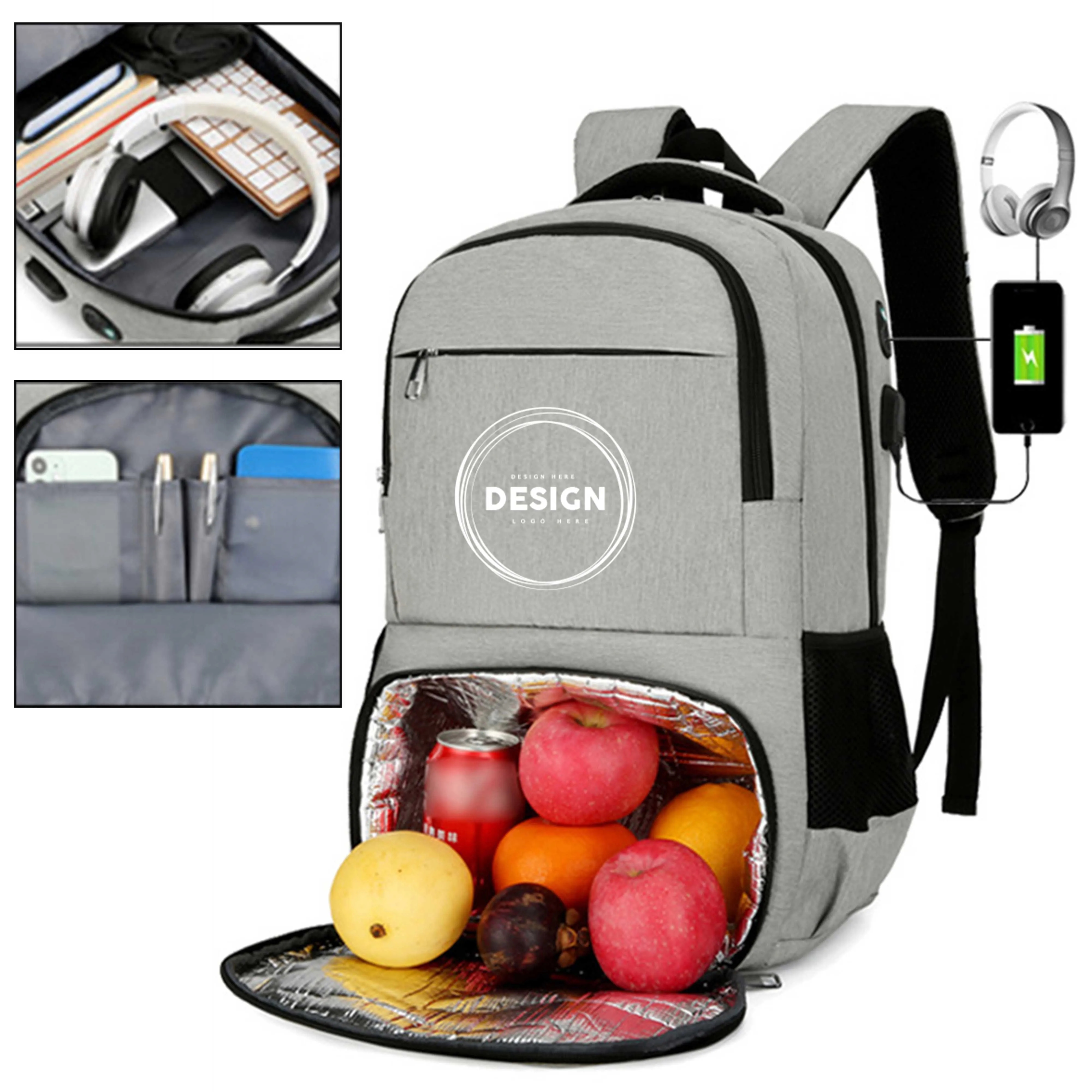 Versatile Backpack With Built-In Cooler 2