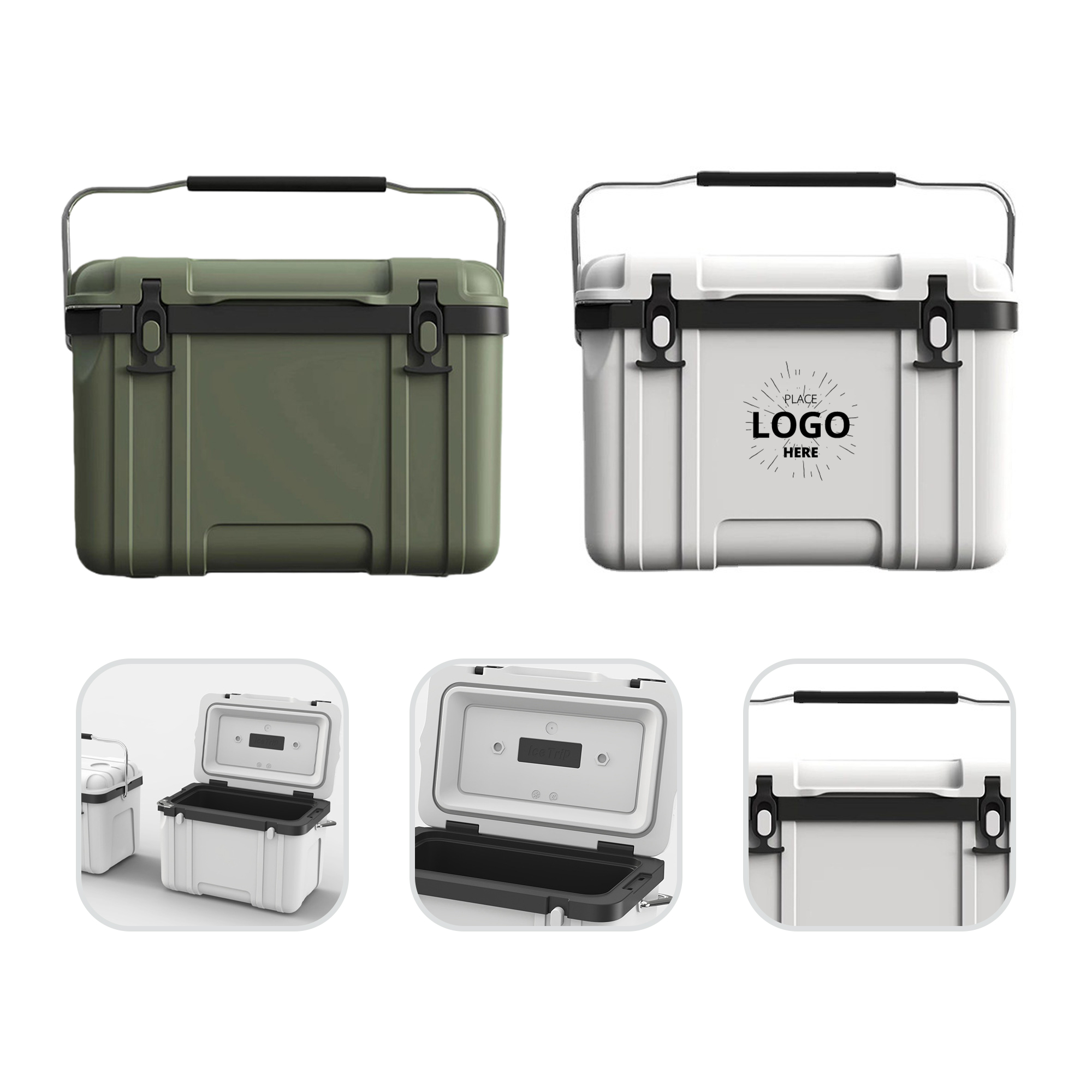 Insulated Cooler Box For Food Storage With Handle 2