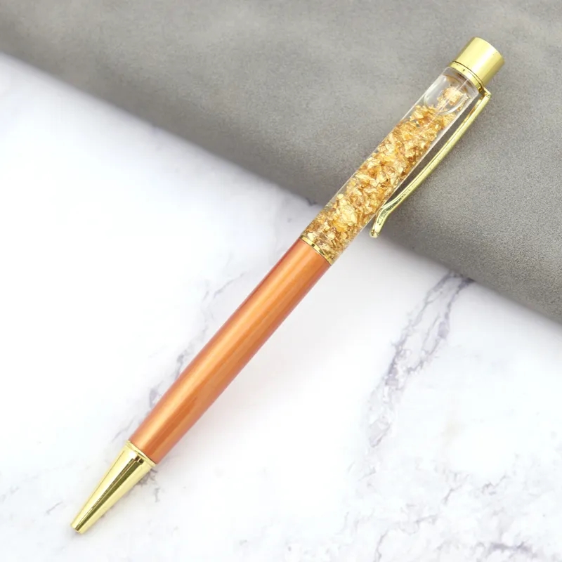 Luxury Flow Oil Crystal Metal Pen 13