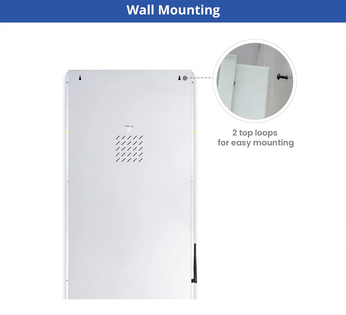 Portable LED Wall Mount Digital Display Signage 32Inch 11