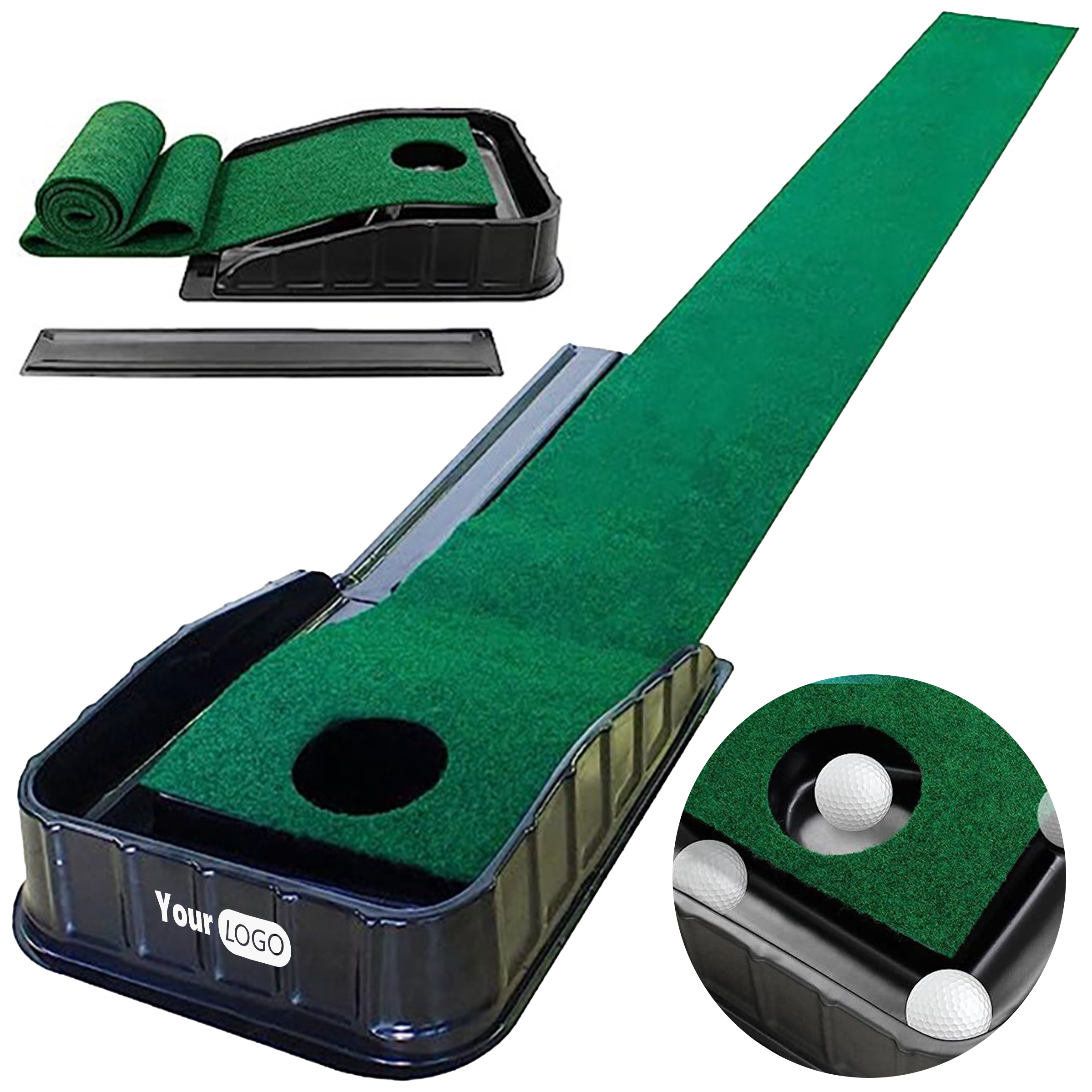 Plastic Indoor Golf Putting Practice Device 3