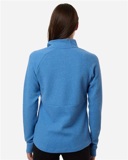 Women's Spirit Textured Quarter-Zip Pullover - NE725W 18