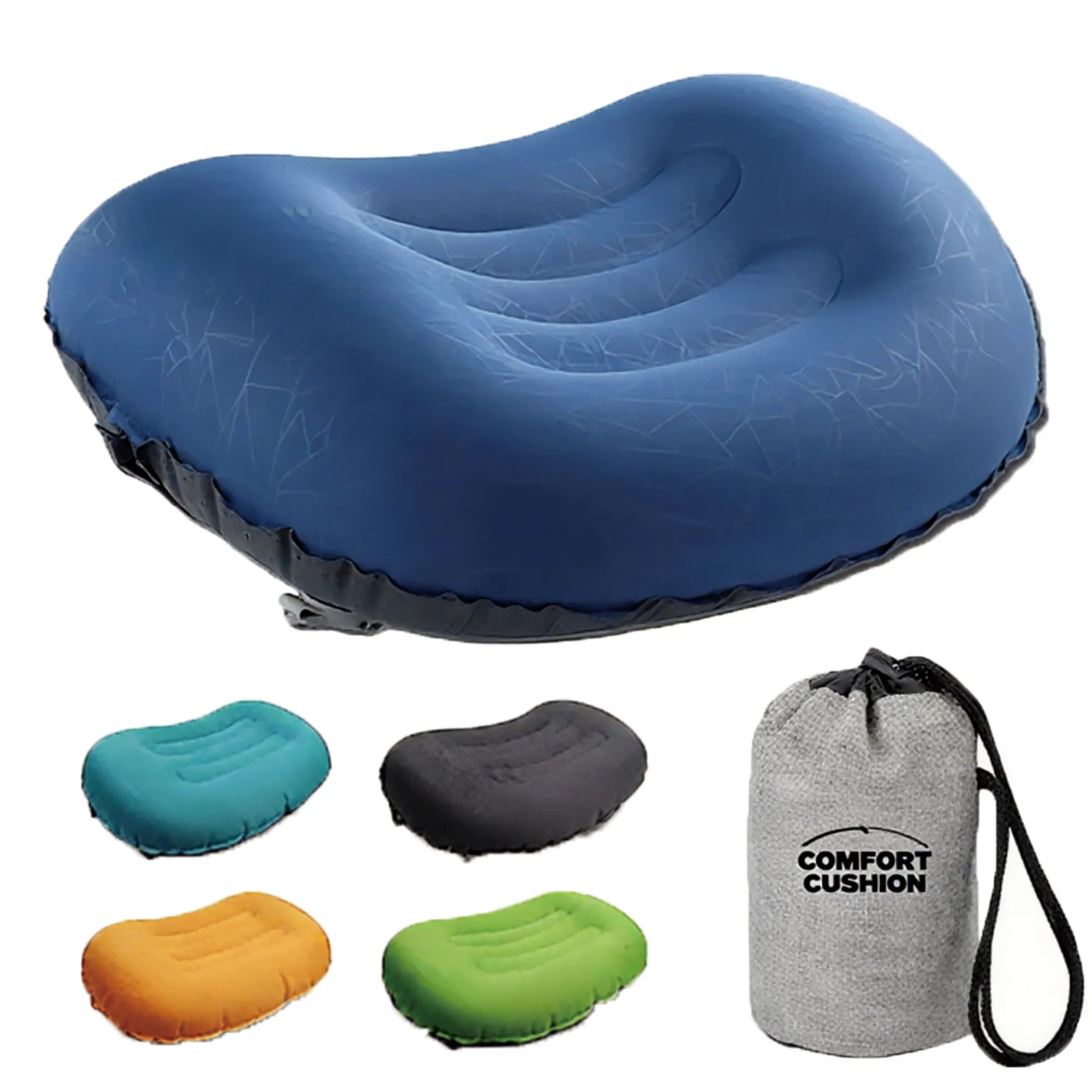Ultralight Inflatable Travel Pillow Portable Air Cushion