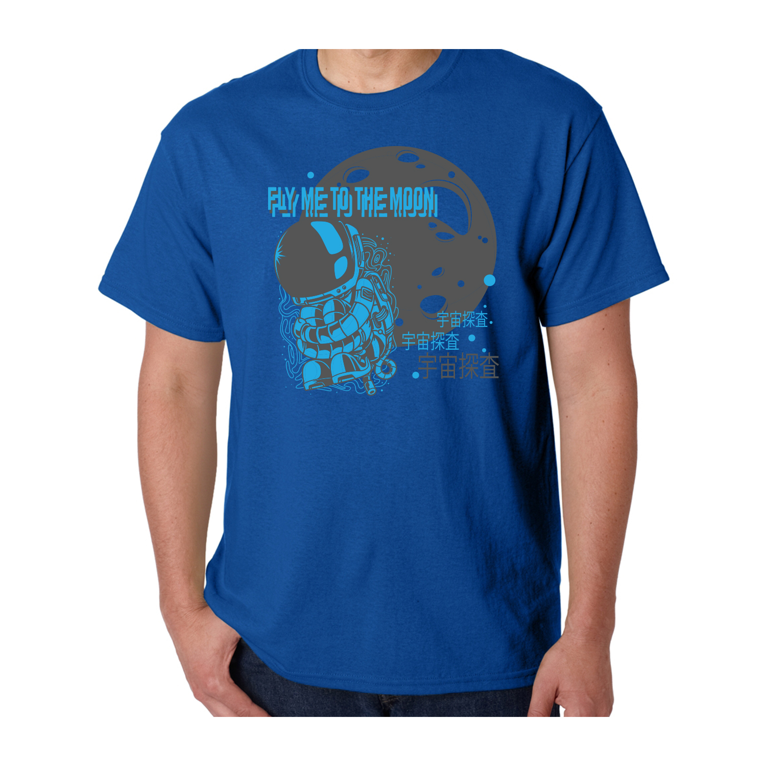 Gildan™ 5.3 oz Cotton Pre-Shrunk T-Shirt (2 Color Imprint) 70
