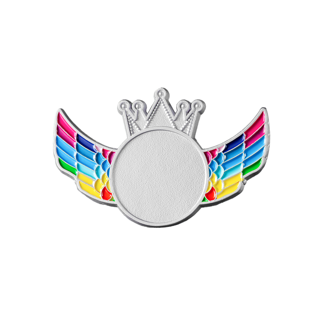 Custom Crown Wing Name Badges 8