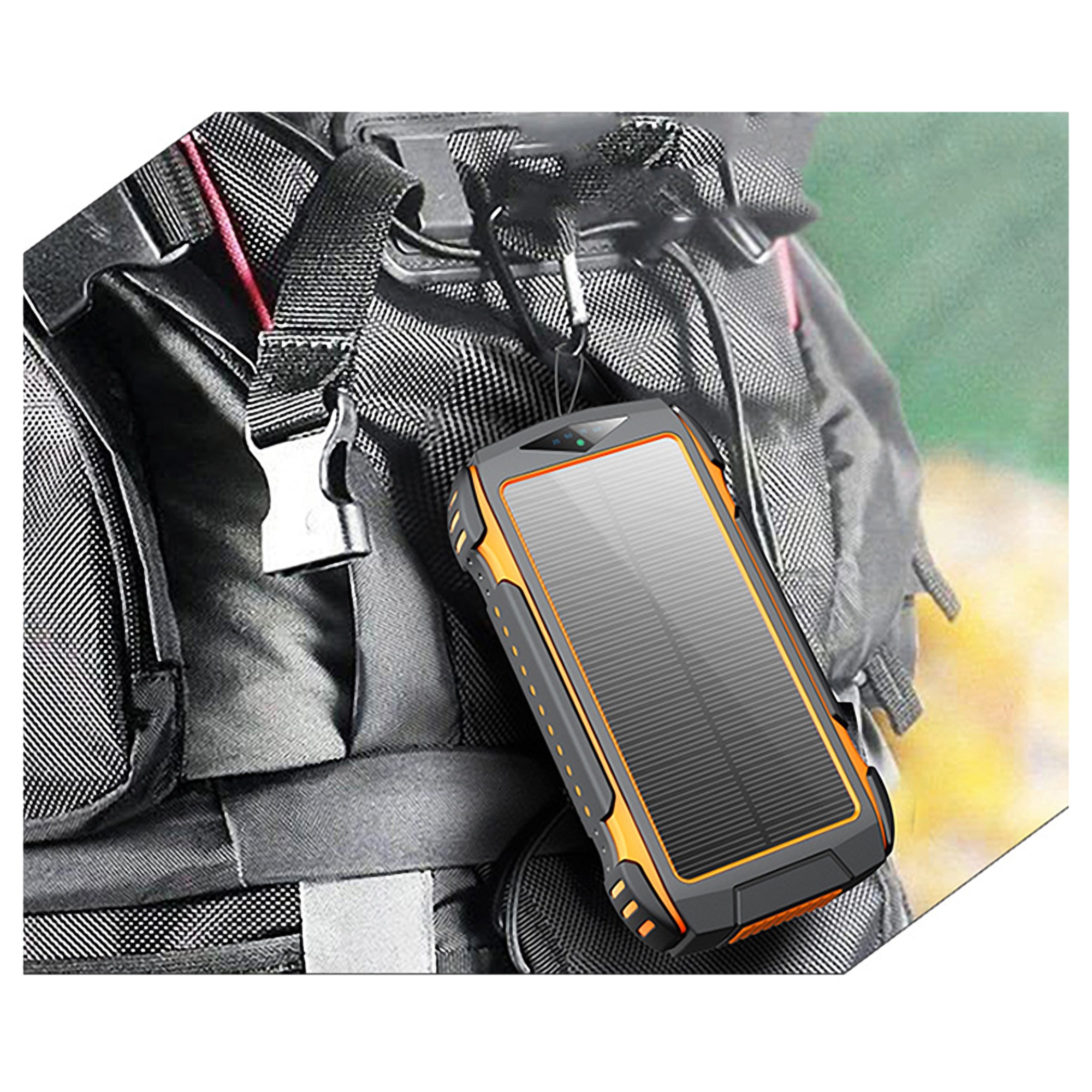 20000mAh Solar Wireless Power Bank 2