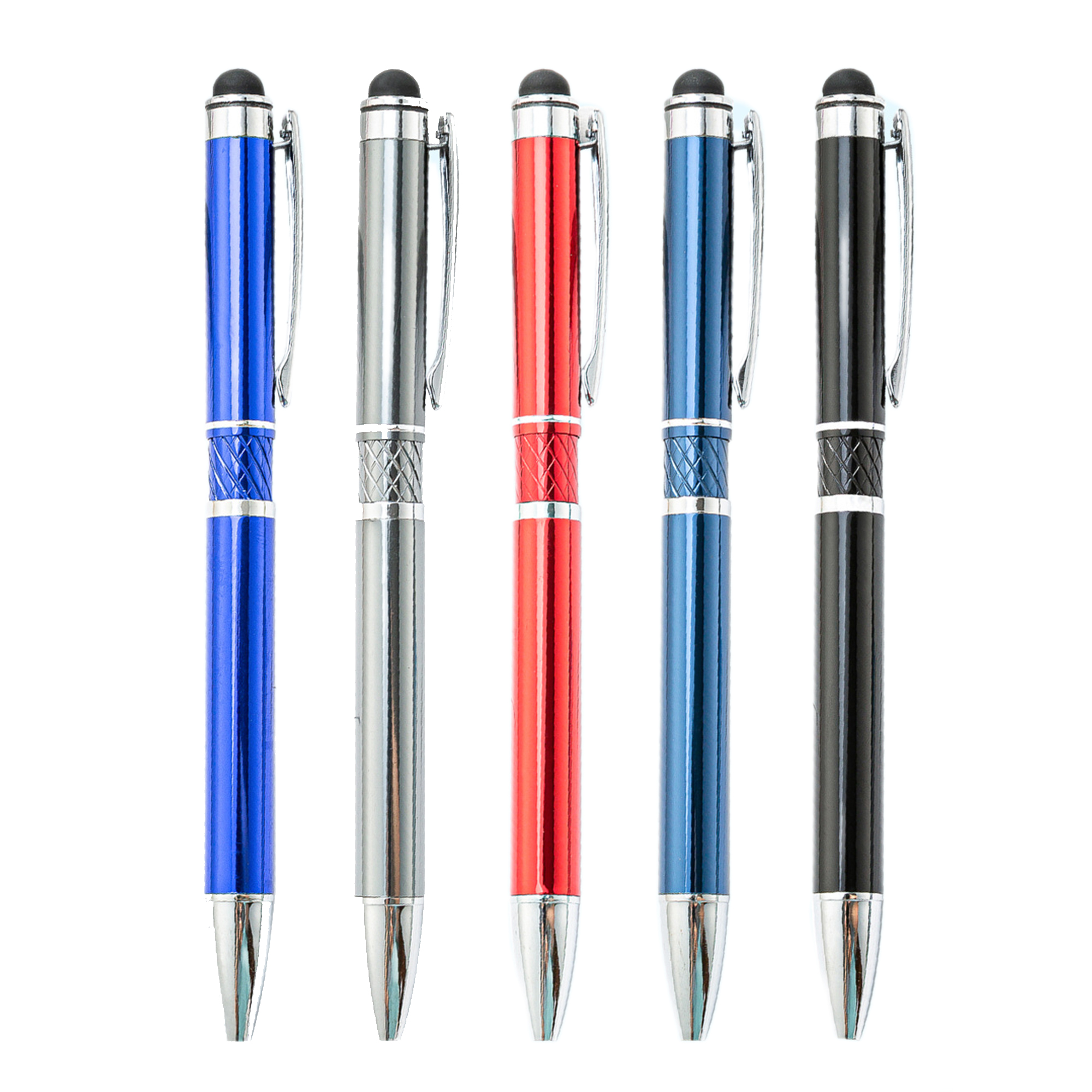 Aluminum Ballpoint Pen With Stylus Tip 2
