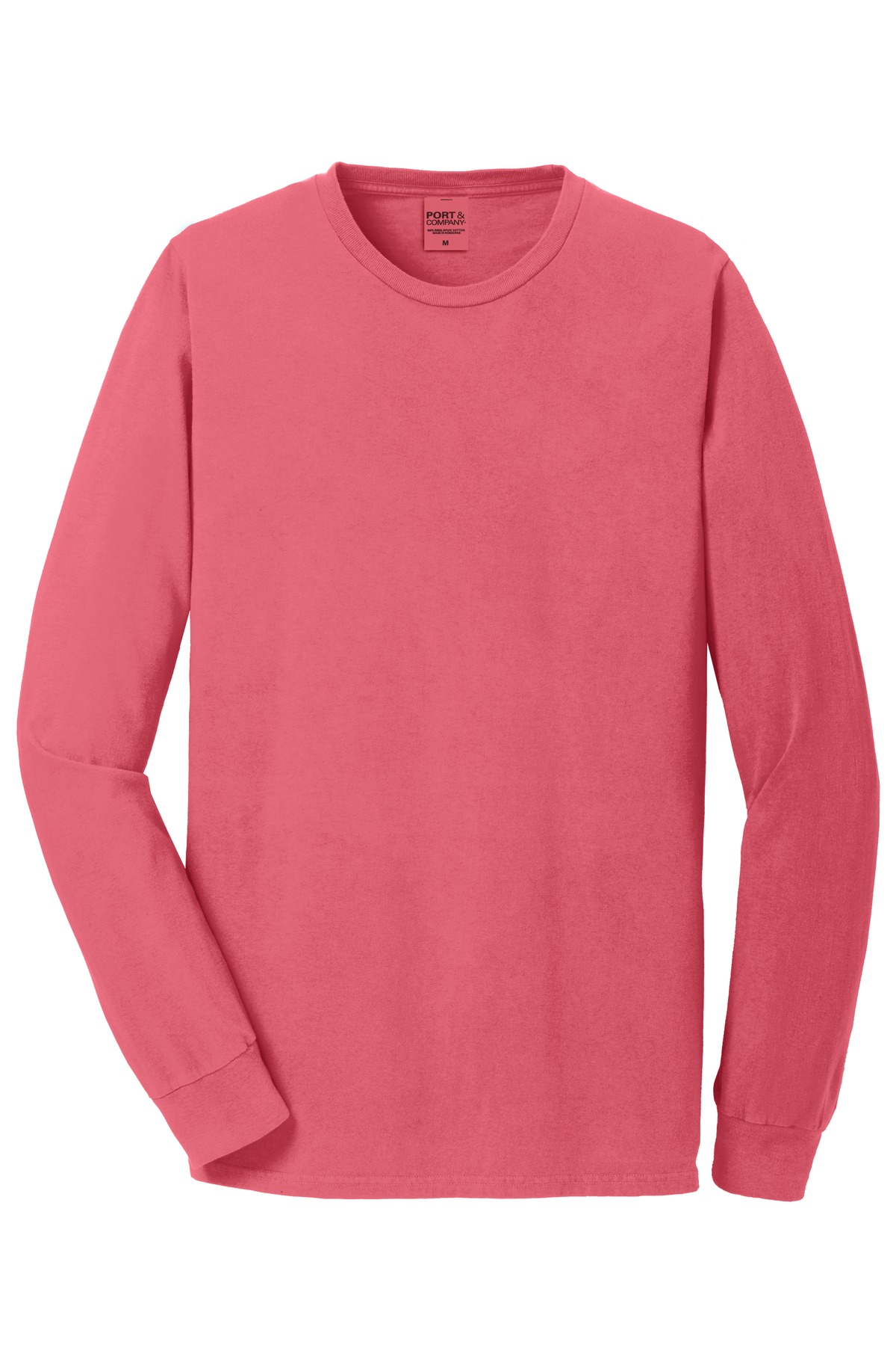Port & Co Beach Wash Garment-Dyed Long Sleeve Tee PC099LS 79